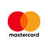 Logo de Mastercard avec un cercle rouge et orange.